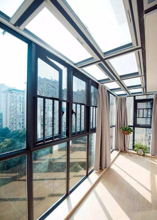 复式顶楼、阳光房，露台这样装