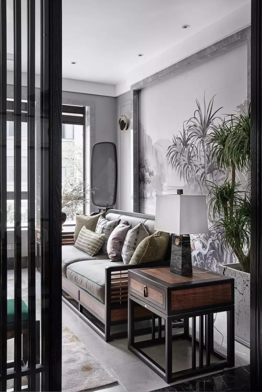 450m2新中式，山水之前书写风流雅韵