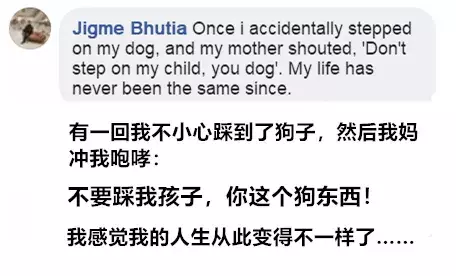不小心踩到狗子后，老妈：别踩我孩子，你个狗东西！