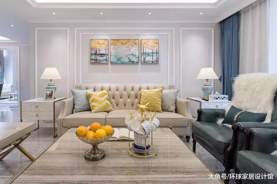 老婆堅持淺色裝修，完工效果驚艷，低奢客廳圈粉無數！
