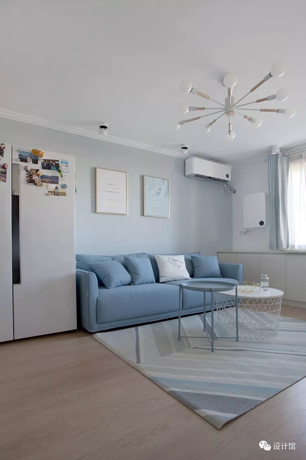 90㎡现代简约，轻松文艺的家，惬意舒适的心