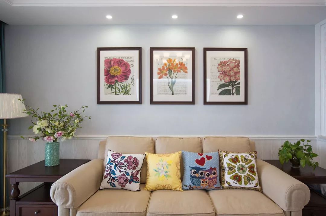 120㎡现代美式，成熟的优雅，华丽端庄有气质