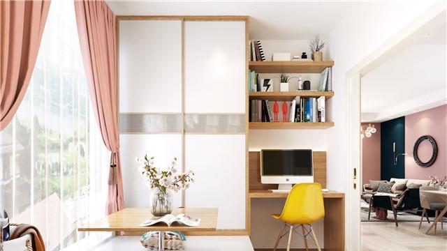 书房这样装，收纳/工作/睡眠三不误