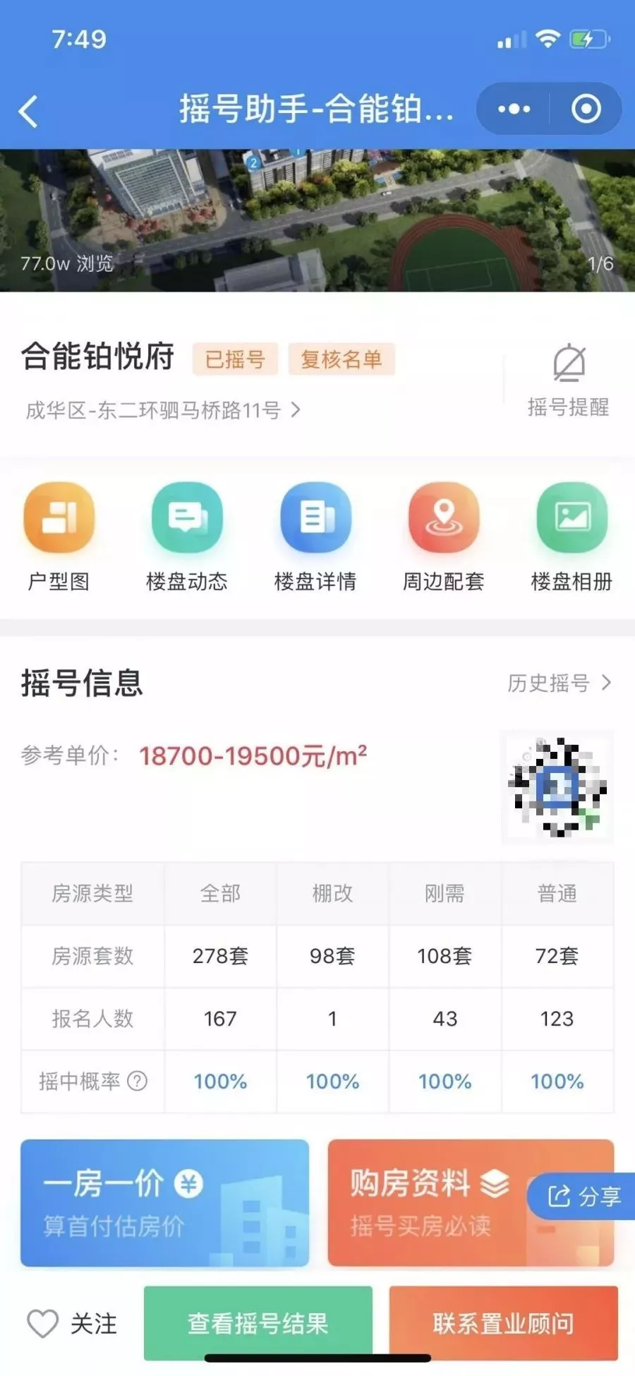 “白菜价”楼盘引万人争抢、中签率不到1%……成都楼市为何这么火？