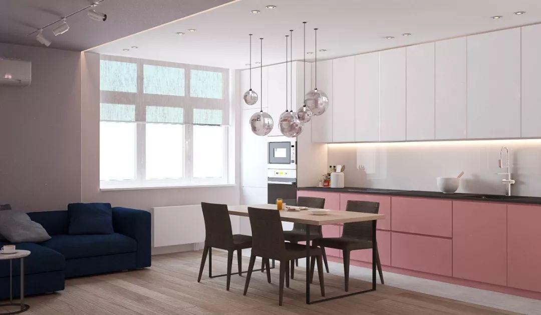 装修时加一点粉色调真高级 看这个简约风格小户型