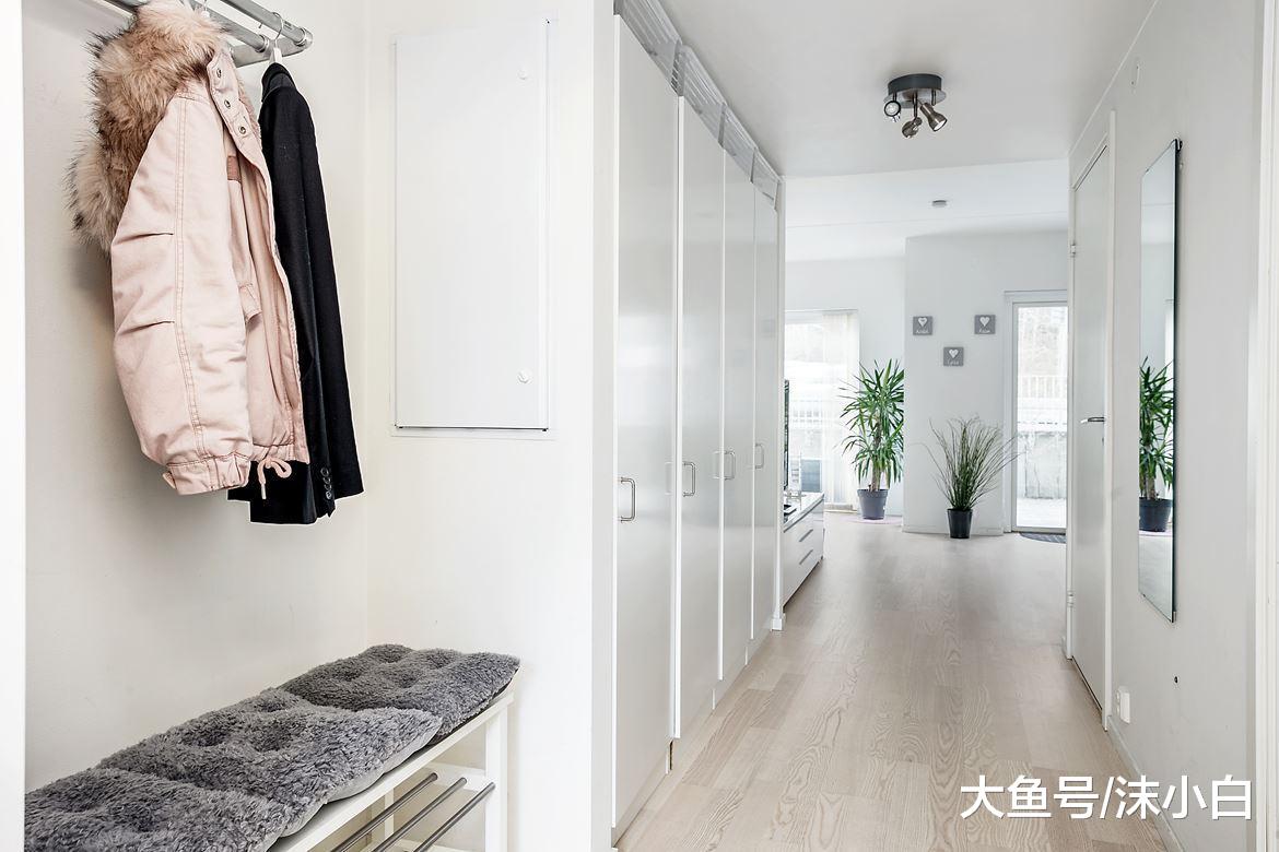 晒我56平小户型，玄关装4个衣柜，带10㎡小花园！千金难求