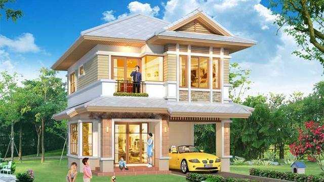 兩套占地100㎡的小洋樓，面積小也能做得如此完美布局，適合農村