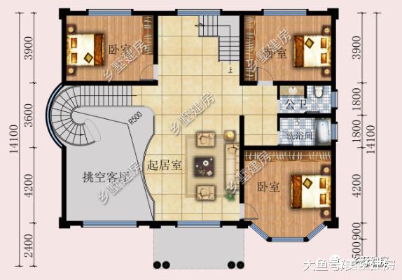 经典三层欧式农村自建别墅，优雅大方，领略欧式的奢华之美