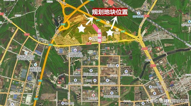 哈尔滨新区规划45.2万平纯住用地！位于四环内，临近万宝大道！