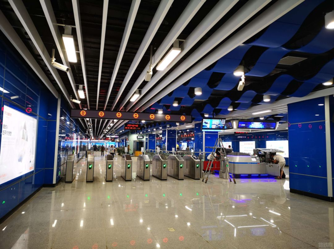 独家 | 地铁21号线“天河智慧城站”内部曝光，站台科技十足