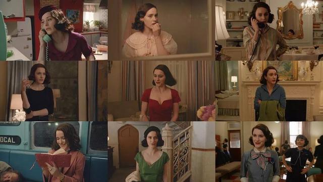 火爆话题的“麦瑟尔夫人”又来了，这样的高级搭配，我不配