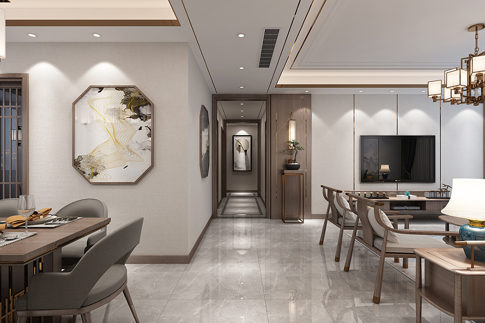 金旅城邸新中式案例赏析