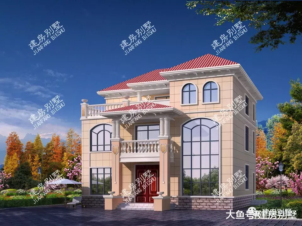 美观又耐看的两栋自建房，老家房子这样盖，为你赚足面子