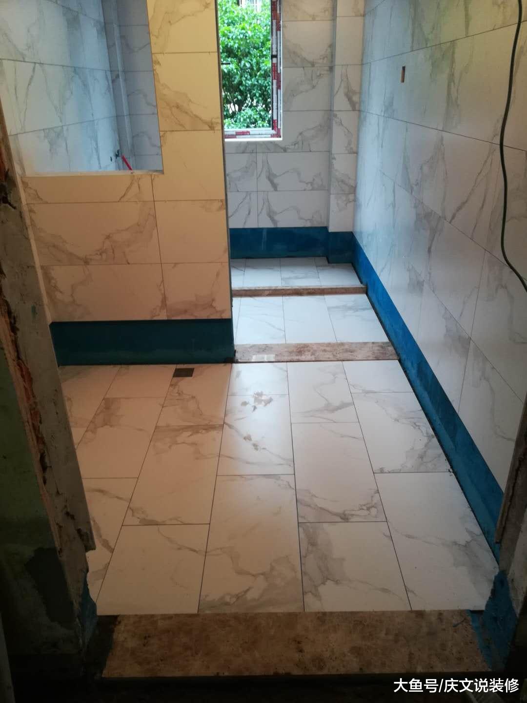 谁说只有地板和木纹砖能“工”字铺，普通瓷砖也可以！