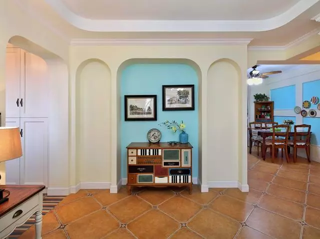 145平的四居室，美式乡村田园风装修，这样的家清新舒适又优雅！