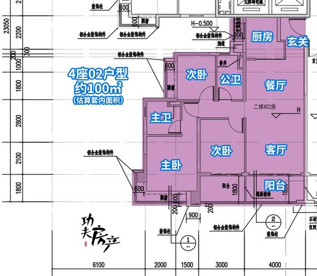 保利千灯湖逾85亿巨无霸首曝户型！套内约95-230平！全部大阳台