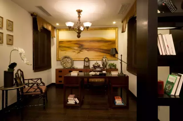 140平3室2廳中式風格 簡單而不繁雜