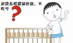 房贷怎样提前还款不吃亏，这三个方面必须考虑