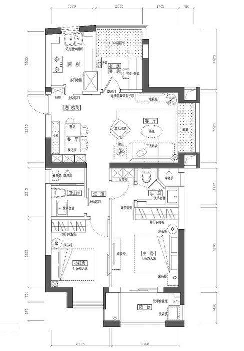 晒晒我家89㎡新房装修, 35万北欧风, 原来装修用墙漆也这么美!
