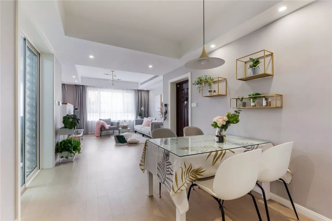 110㎡北欧风，粉系浪漫，温馨优雅