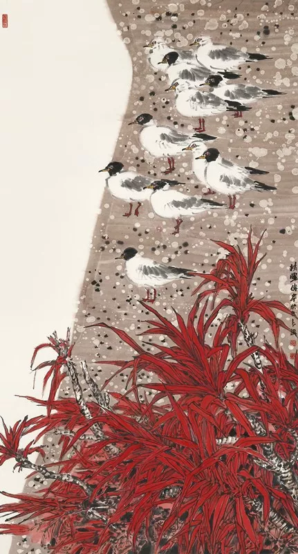 华梦艺术馆热烈祝贺“游心太玄——鞠占圃中国画作品展”隆重开展