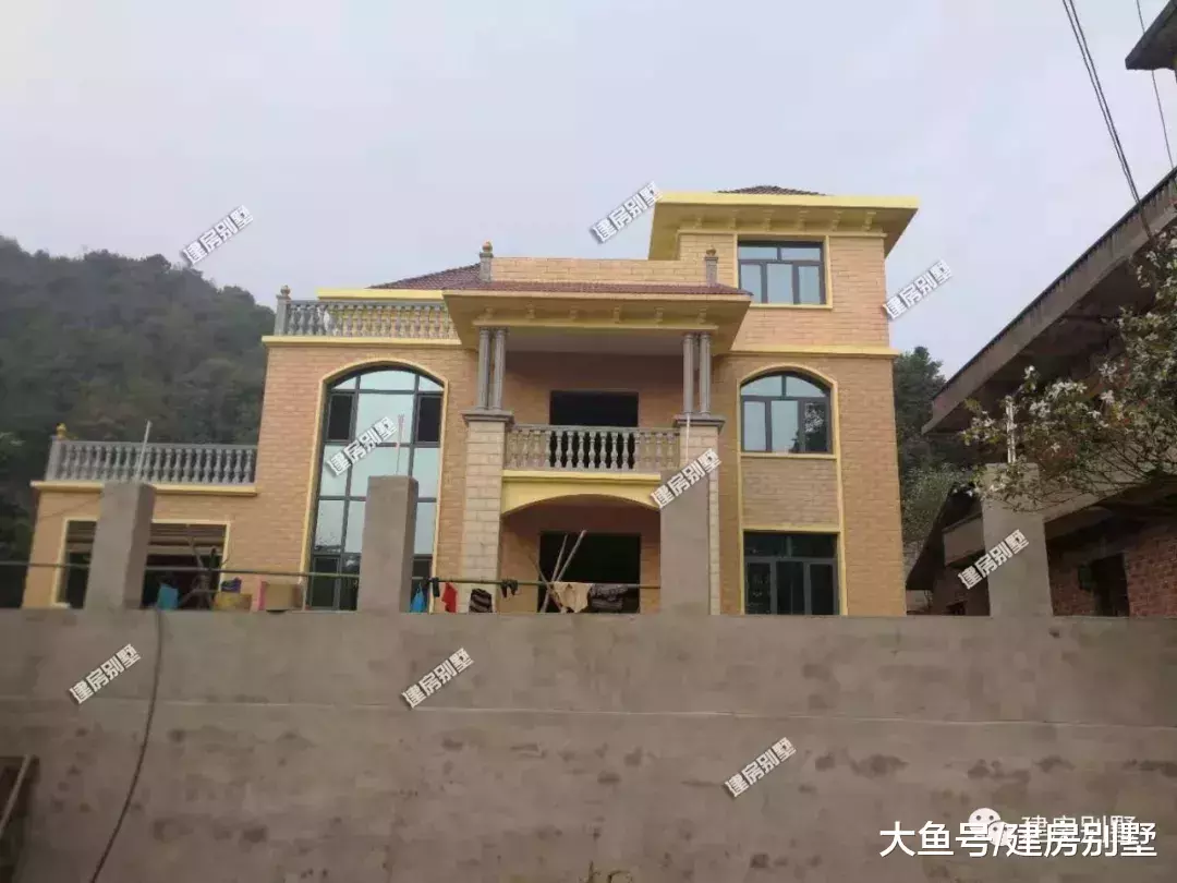 12×10米农村别墅，配上完工的美照，只能用完美形容