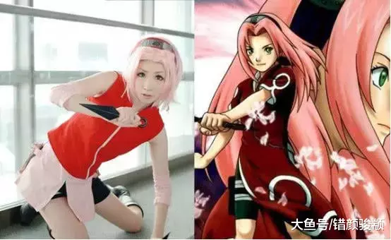 火影真人版：小樱成了大妈，纲手身材神还原，雏田最让人心动！