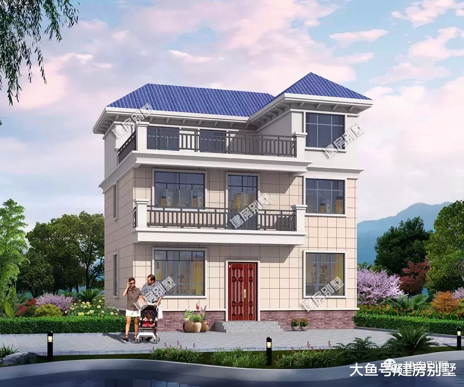 3栋建在广东农村的别墅，老家盖栋小洋楼，生活更美好