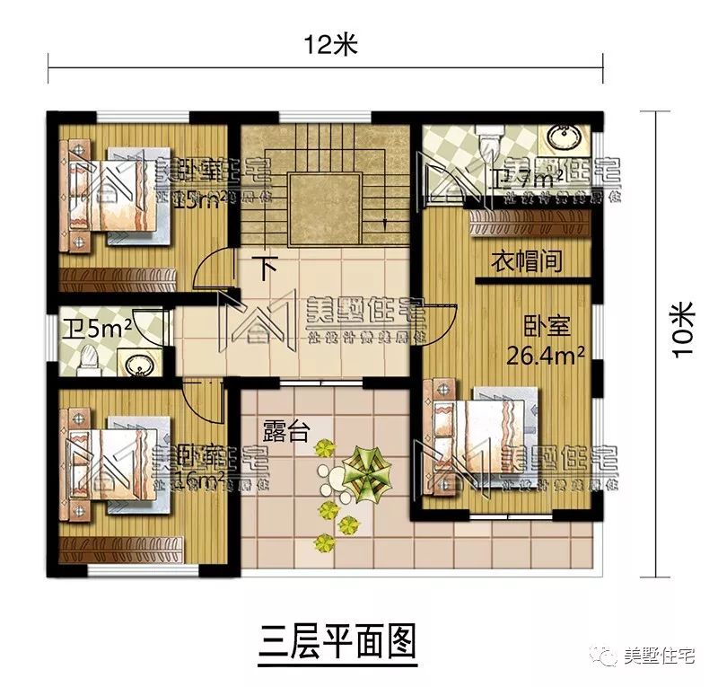 5款造型相似的新中式别墅，布局不同各有韵味，你喜欢吗？