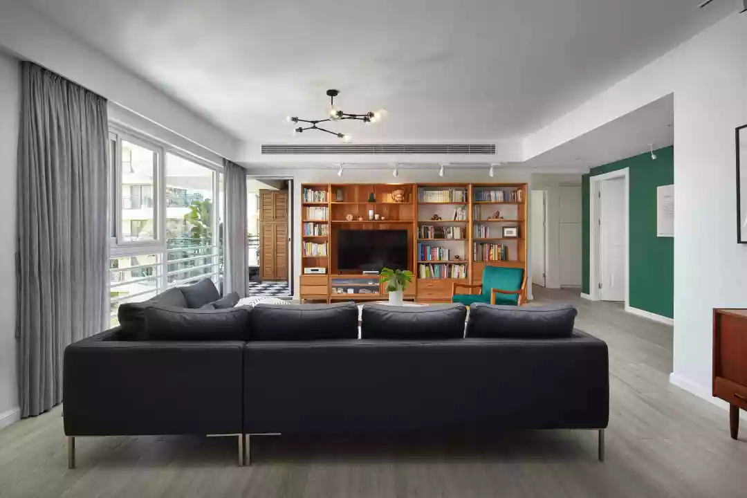 157平的混搭北欧风三居室，静雅文艺的品质生活