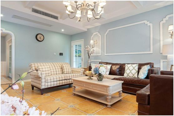 沙发背景墙加上这么几条线 档次瞬间提升几十倍