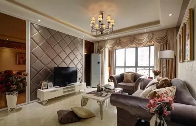 3分靠硬装7分靠软装，这些电视墙简约又好看