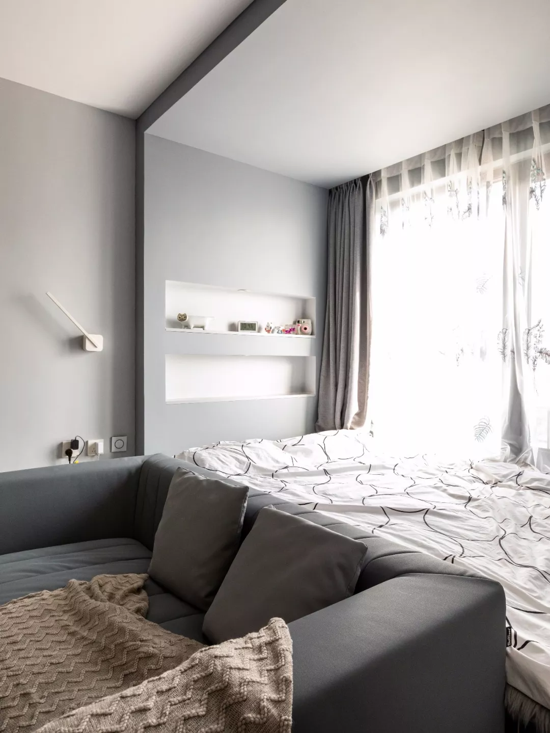 略带复古风范的小户型公寓，53平的面积也不显拥挤