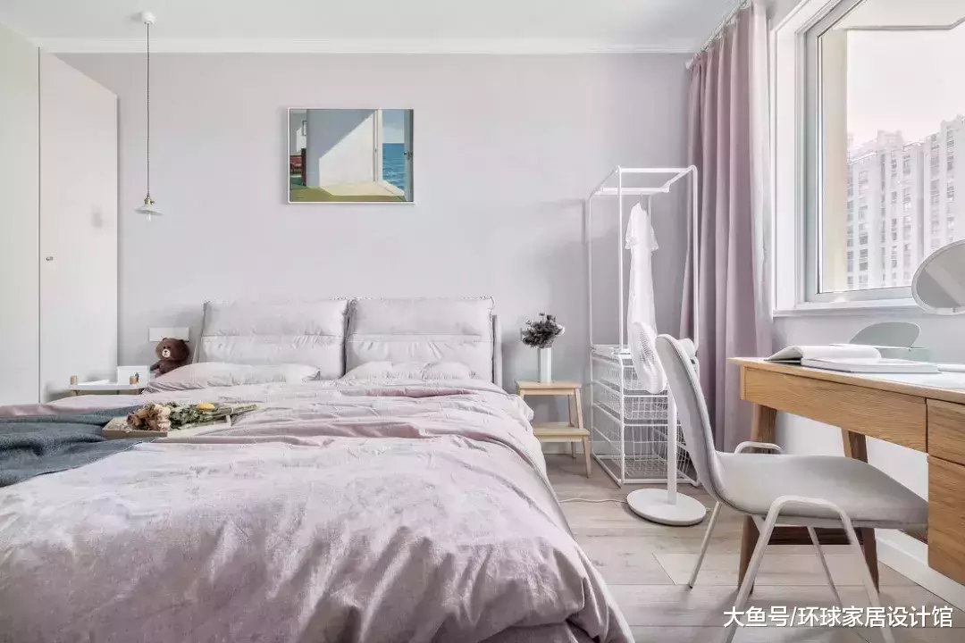 小家也要美美住! 80㎡清新北欧风, 黑板墙设计好赞!