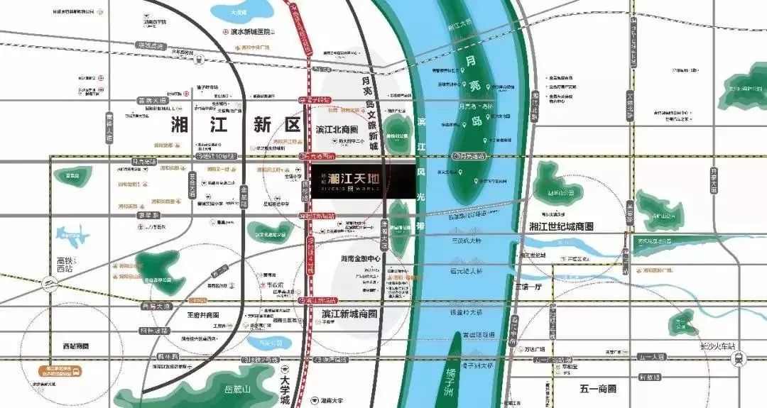 神了：一线“海”景+江景！月亮岛火盘：正地铁+6公园+6米高神复式！