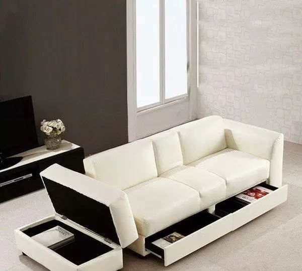 小户型客厅一点要这样装，实用又漂亮！