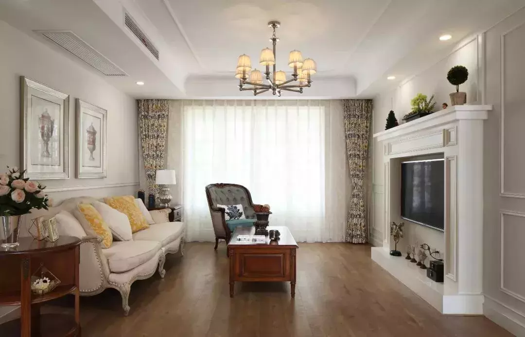 現代美式風的電視背景墻長什么樣？一起來看看吧