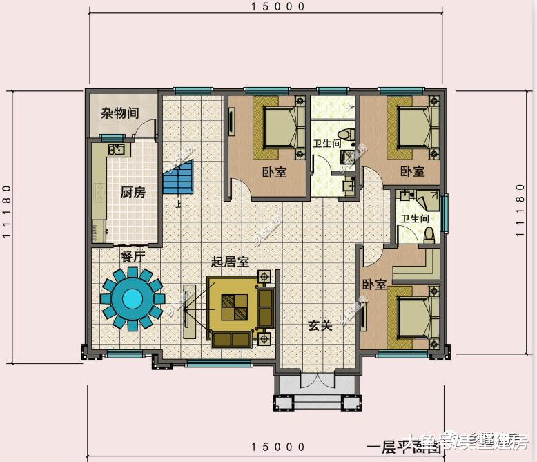 15X11米的现代别墅，简约的时尚，温馨实用之选