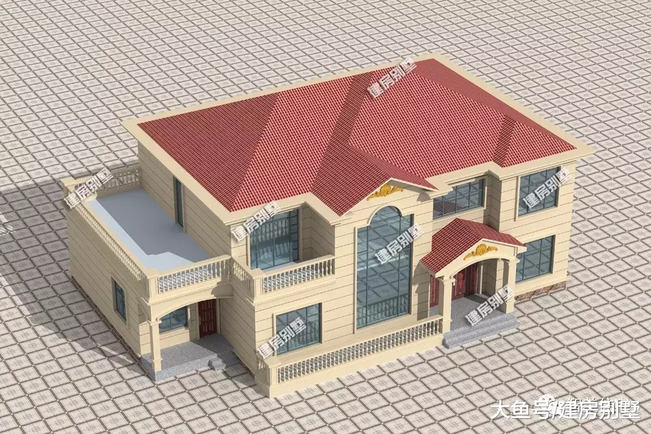 开间尺寸较大的两栋自建房，好户型能得全家满票通过