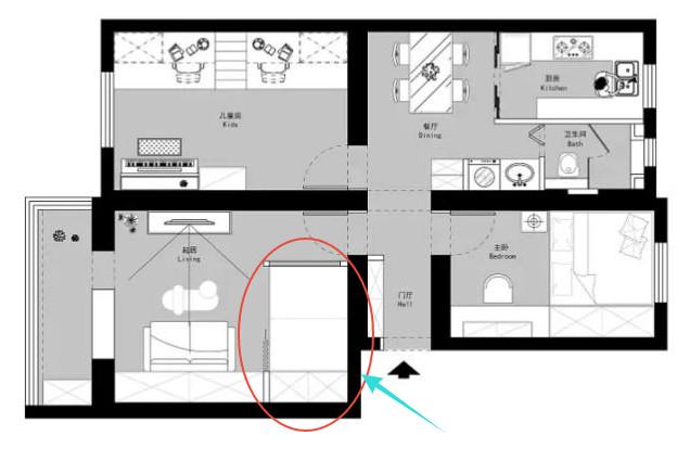 客厅面积小空间难利用？别再浪费了，3套案例教你完美利用空间
