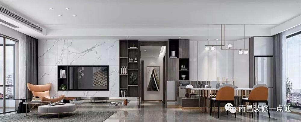 绿地玫瑰城110平三房简奢，时尚又轻盈，没想到还可以这样装！