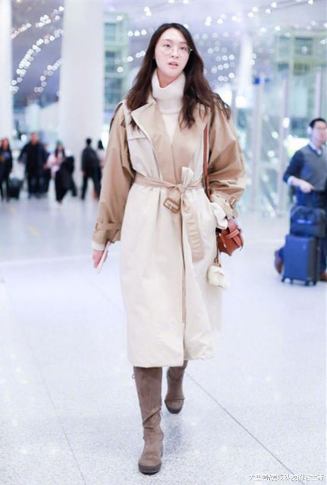 192的惠若琪亮相，穿粉色拖地裙竟露脚踝，网友：逼死多少普通人