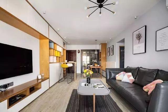 110㎡的北欧风格装修，设计巧妙!