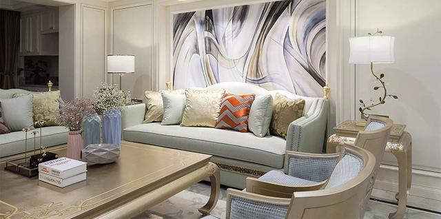 像白玫瑰一般温婉优雅，258平米法式轻奢四居演绎高品质居住空间