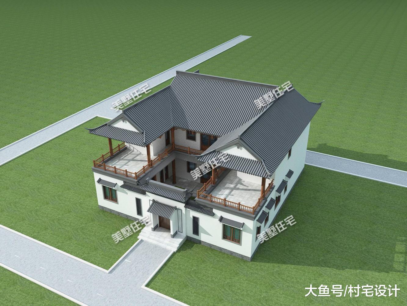 中國最美的房子，中式四合院，建一棟驚艷十里八鄉！