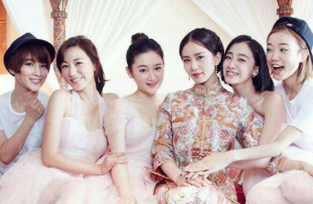 有种"伴娘团"叫佟丽娅,曾被嘲不够排场,如今全都红到高攀不起