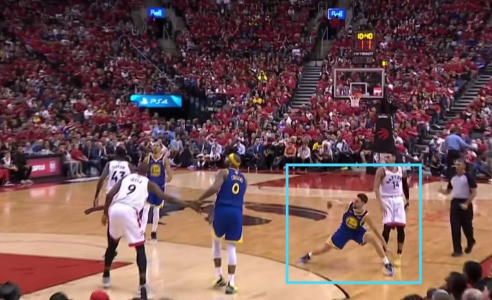 破案了！10倍慢镜回放克莱受伤瞬间，勇士连伤3人，最新伤情报告已出！