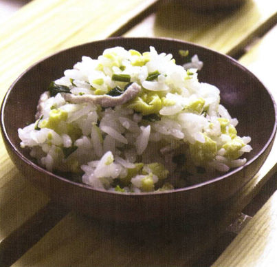 香椿肉丝饭的制作方法