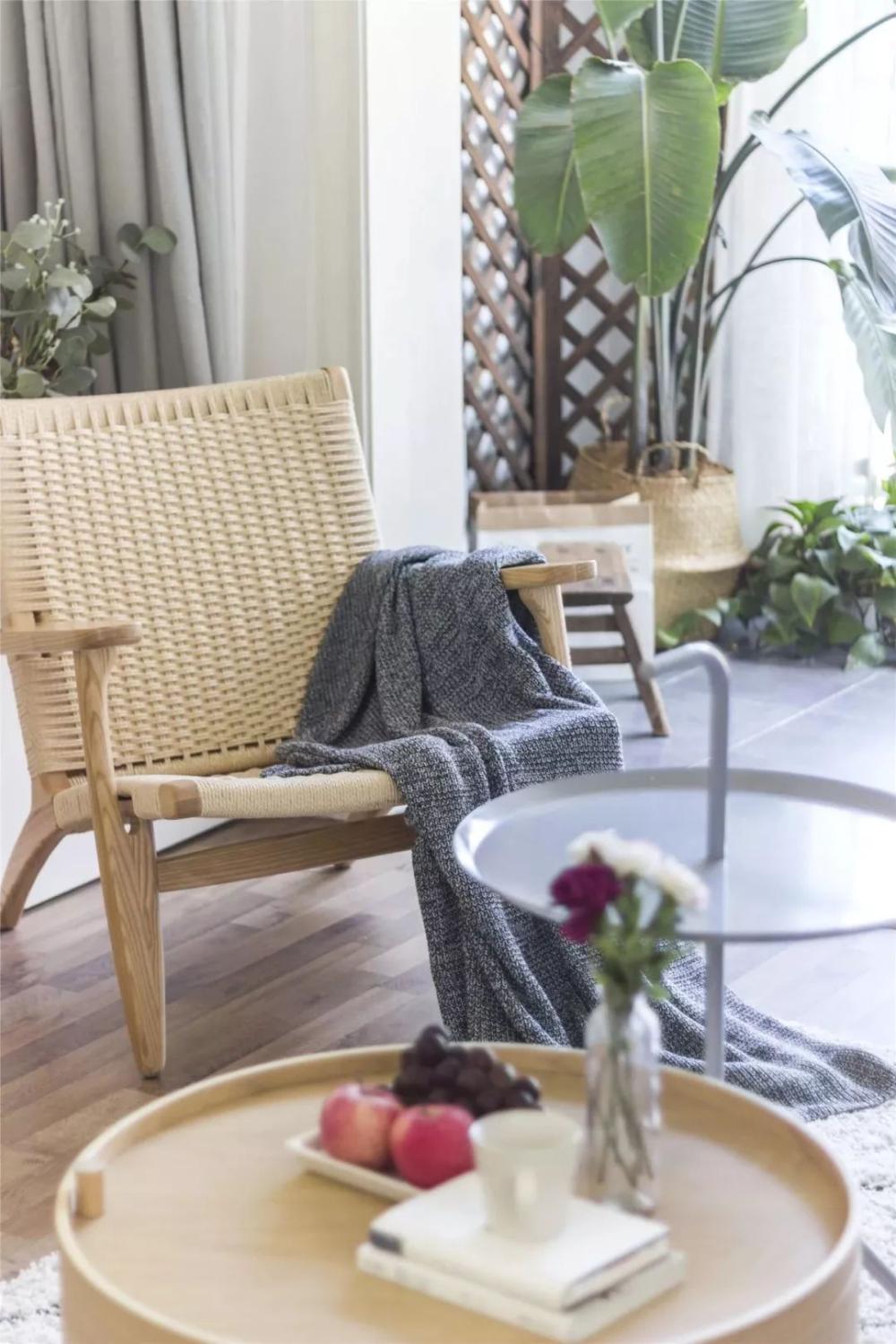 93㎡小清新兩居，軟裝豐富，層次感十足！