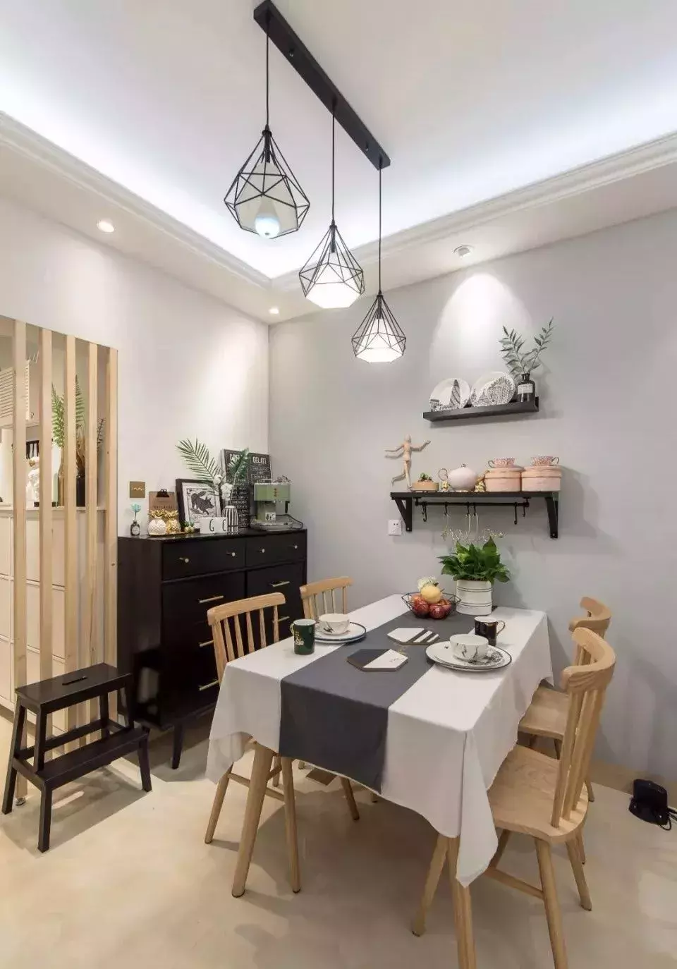 89平的北歐風小戶型三居室，森系自然的小窩